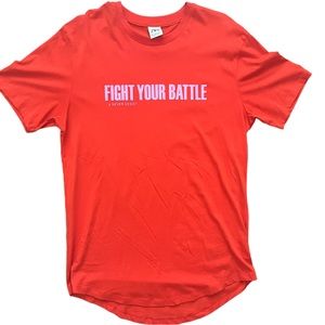 Zara tee “fight your battle “